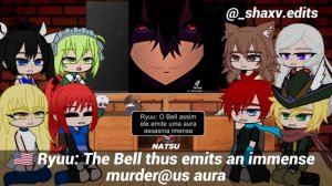 Danmachi react ao |•Bell as Shadow•|🇧🇷🇺🇸|