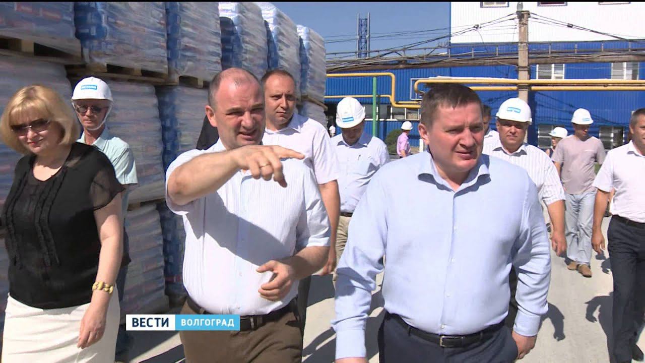 5 августа 2015 Завод "ВОЛМА-Волгоград" посетил Губернатор Волгоградской области смотреть онлайн