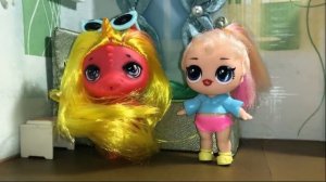 ЛОЛ получили подарки на 8  МАРТА! LOL SURPRISE FOR KIDS! Распаковка капсул Пупси Единорог!