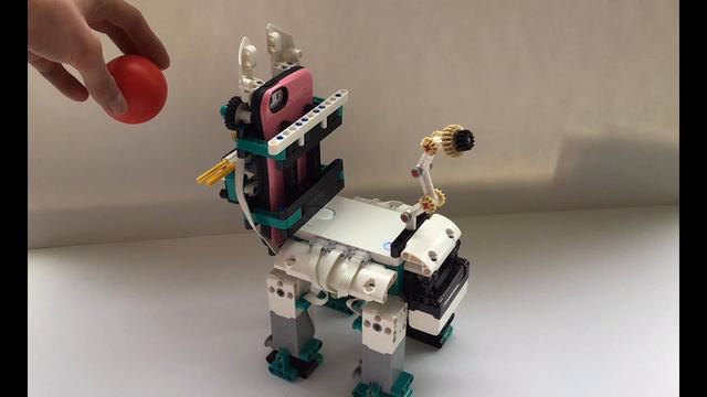 Fluffy the Lego mindstorms 51515 robot inventor pet cat toy