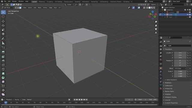 17 - Editing Vertices, Edges & Faces. MODELLING and ANIMATIONS for Beginners