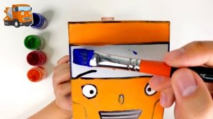 сделать тайо с 3D pen l Раскраски для детей l Развивающие видео l Приключения Тайо
