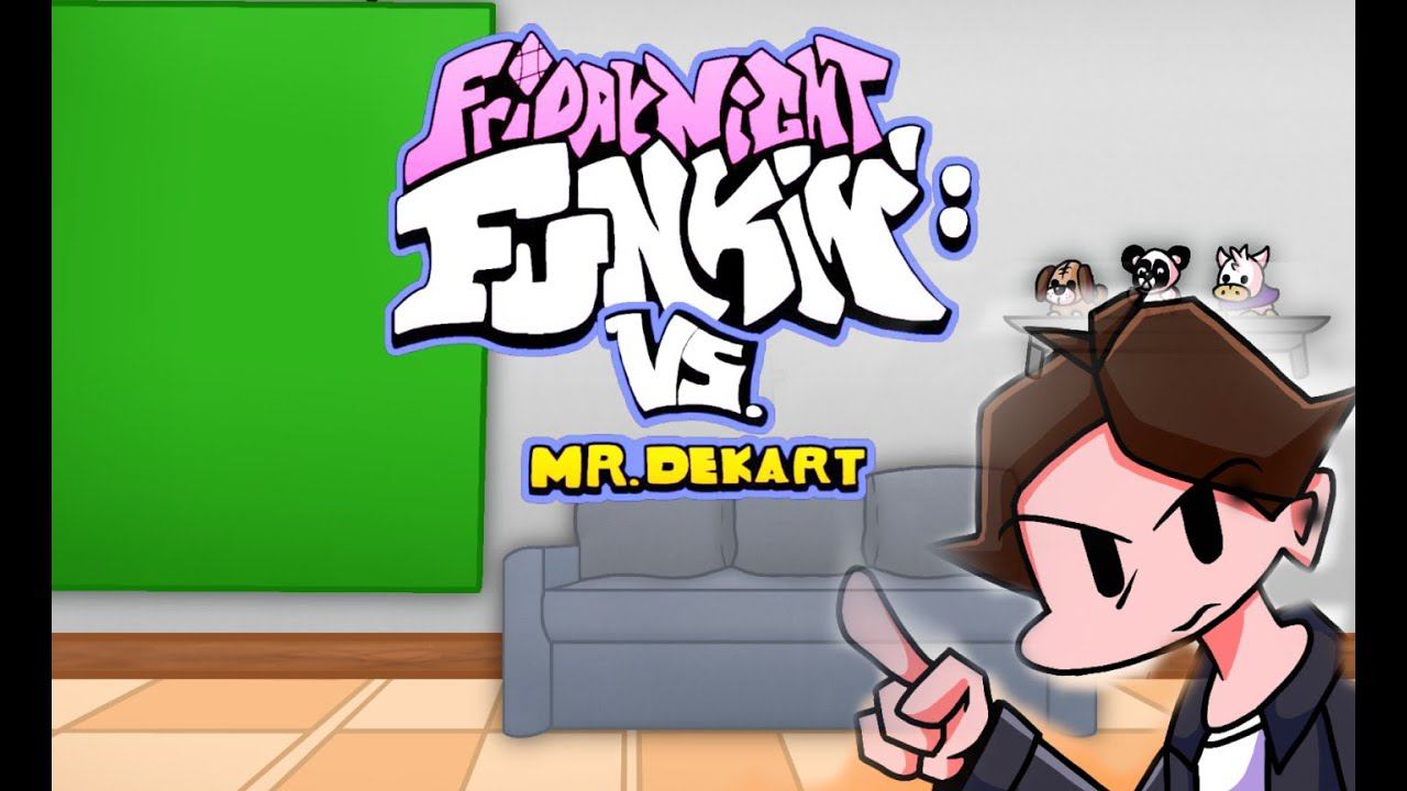 FNF MrDEKART  МОД КЛАССНЫЙ МОД