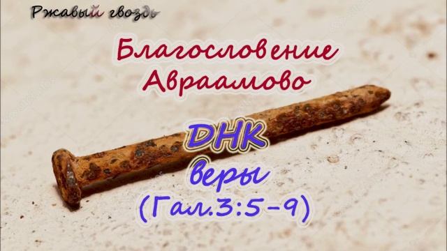 2.ДНК веры (Гал.3:5-9). Благословение Авраамово. Церковь "Сонрак", Верийское движение, Ким Ги Донг.