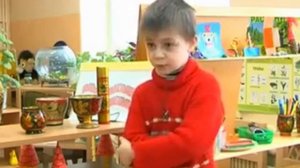 Очень умный мальчик из детского сада!