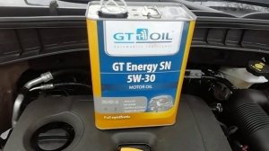 Hyundai Tucson : как ушел стук двигателя (залил GT OIL Energy SN 5W-30 на ТО-1500)