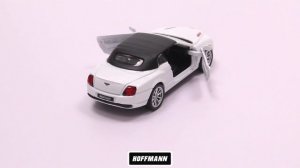 122229 Машинка HOFFMANN 1:43 Bentley Continental Supersports Convertible ISR металлическая