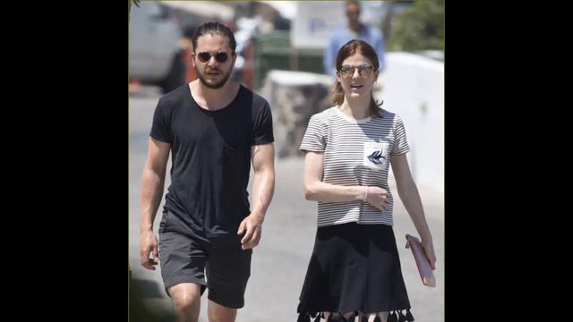 Kit Harington and Rose Leslie (Jon Snow and Ygritte in Game of Thrones) Reel and Real Life Couple