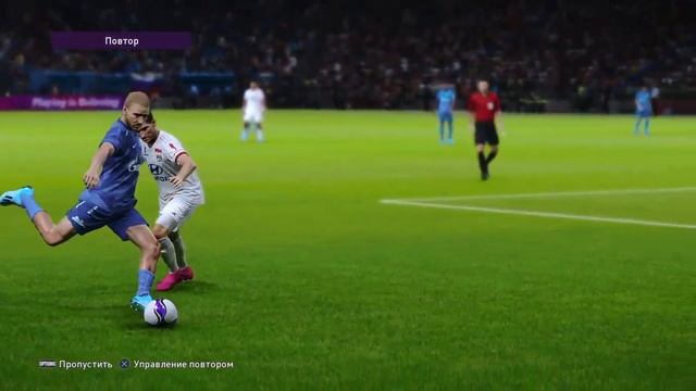 Лион Зенит Лига Чемпионов УЕФА 1-й тур PES 20