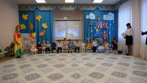 Осенний утренник в группе "Ягодка".