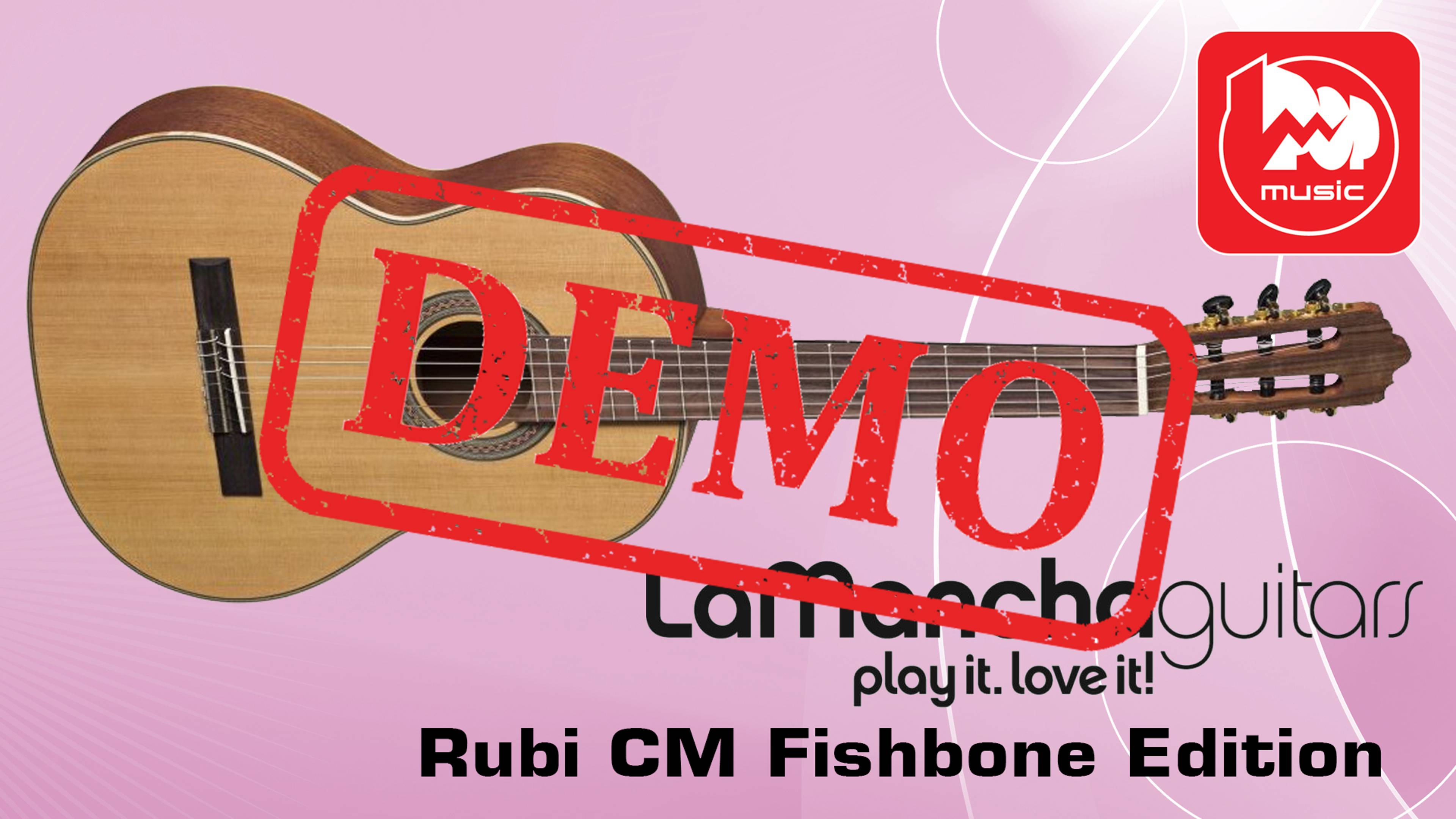 Классическая гитара LA MANCHA Rubi CM Fishbone Edition - демонстрация звучания