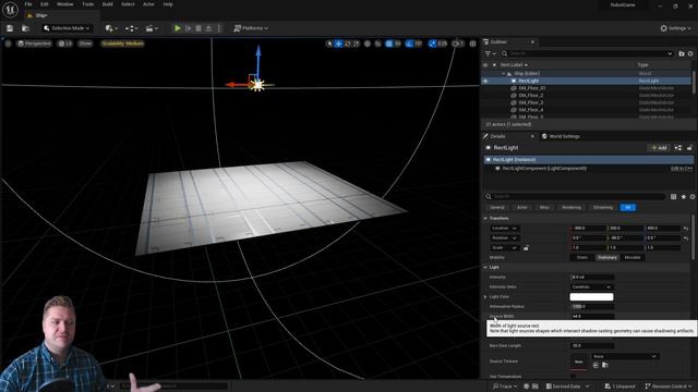 09. Add Lights. GAME DEV ACADEMY Unreal Engine 5