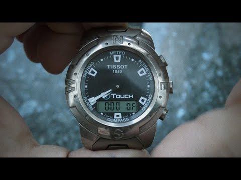 Часы Tissot T-Touch через 15 лет.