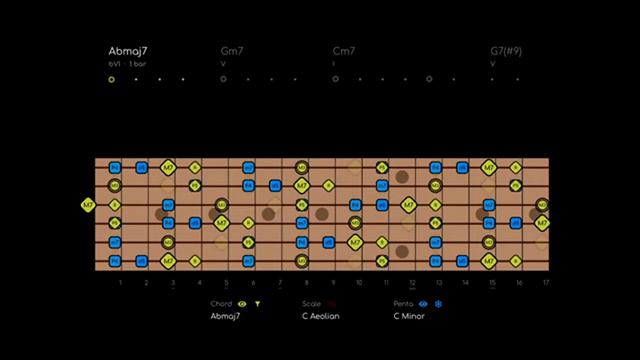 Wayfaring Slow Minor Blues  Backing Track in Cm