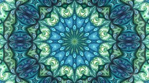 Мандала для баланса Аджна - чакры. Мантра Ом.