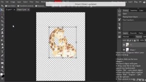 How to insert image to mockup with smart object - PHOTOPEA