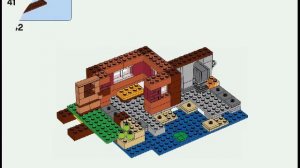 Конструктор LEGO Minecraft Разрушенный портал (21172), инструкция