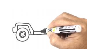 How to Draw JEEP Easy Step by Step Learning to Draw