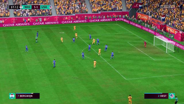 FIFA 23 - Netherlands vs USA - Qatar 2022 Round 16 | PS5™ [4K60fps] смотреть онлайн