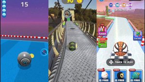Going Balls Vs Sky Rolling Balls Vs Fly Balls - SpeedRun GamePlay Android, iOS #326