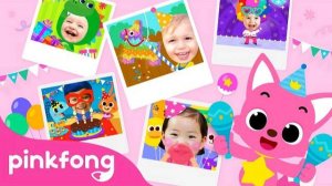 Happy Birthday🎂 Pinkfong🎉ㅣDress up and Decorate Cakes & BalloonsㅣKids GameㅣBirthday Party App