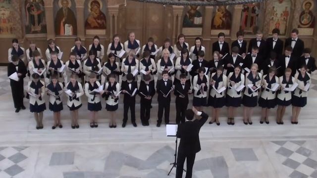 Детский хор телевидения и радио Санкт-Петербурга. Кант «Радуйся, Петре»