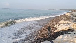 Abkhazia.White rocks.