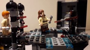 Qui Gon Jinn & Obi Wan Kenobi vs Darth Maul. A Lego Stop Motion Animation