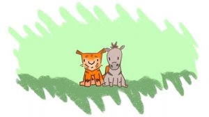 Как маленькая зебра и Полосатик мерились полосками  { Русские народные сказки для детей }