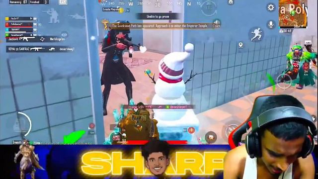 Raven Sharp ultimate Fun 🤣 Don't Miss The End #ravensharp #vaadhiyaar #bgmi #pubgmobile #funny
