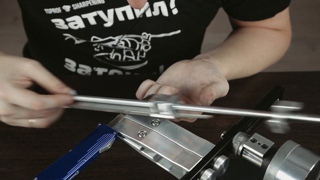 Заточка фронтального ножа. Очень острый складной нож "Кощей" от Dagger.