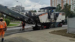 снятие асфальта. ул. Кржижановского.