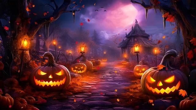 Best Spooky Halloween Playlist🎃 Haunted Graveyard Ambience 👻 Relaxing Halloween