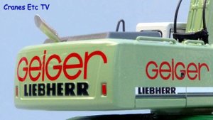 Conrad Liebherr R 954 C Excavator 'Geiger' by Cranes Etc TV
