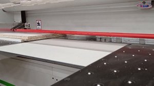 Форматно раскроечный центр с ЧПУ Filato HP 330 демонстрация работы станка