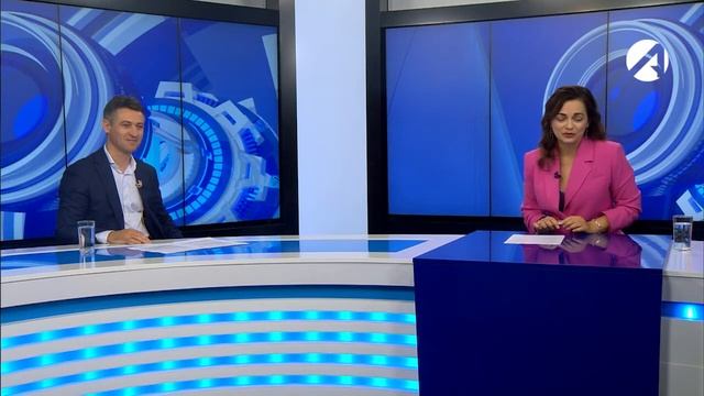 Запись прямого эфира "Точка зрения" с Виталием Метревели на телеканале  "Астрахань 24"