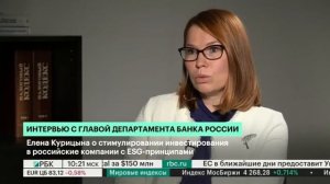 Интервью Елены Курицыной телеканалу РБК