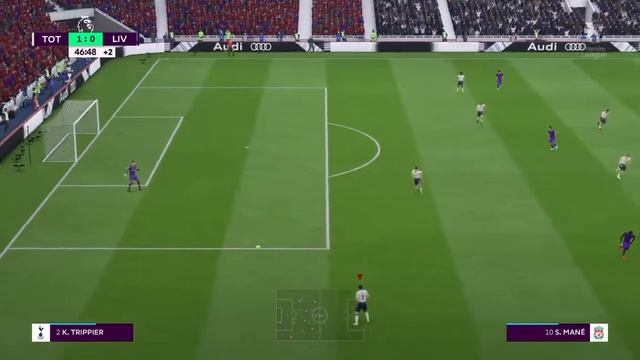 FIFA 19 Карьера за Тоттенхэм против Ливерпуля PS4 #5