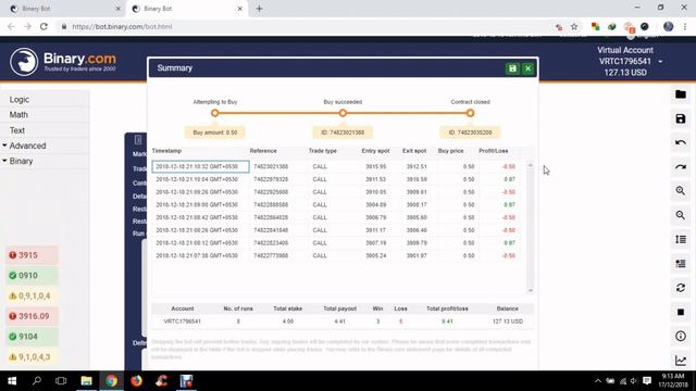 Safe Bot for Binary.com | HIGH-BAR | Uptrend Only смотреть онлайн