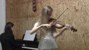 Д. Перголези "Сицилиана" - Нина Чепур (скрипка)