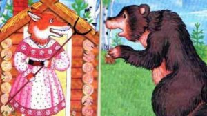 Лиса, заяц и петух | Аудио Книга с картинками { Русские народные сказки для детей }