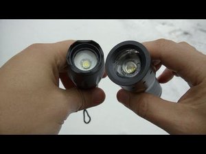 Китайские фонарики 6000 и 1200 lm. Правда и вымысел.