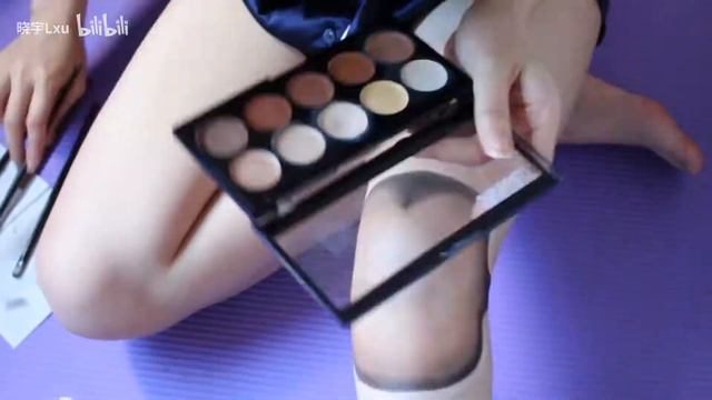 Makeover my leg - Doll BJD doll leg makeup