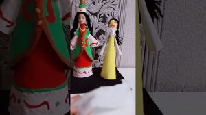 ## Кукла из картона ## 😊