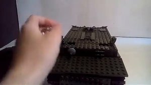 Танк Тигр самоделка из Лего