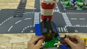 Строим Лего город ( Lego city ) !!!  серия 8