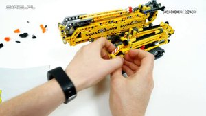 LEGO Technic 42097: Compact Crawler Crane In-depth Review, Speed Build & Parts List [4K]