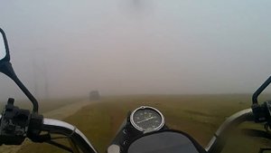 На мотоциклах Урал на плато Бермамыт.