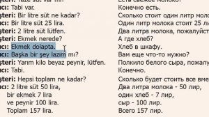 Диалоги на турецком для начинающих