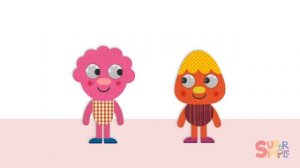 Head Shoulders Knees And Toes Noodle & Pals Super Simple Songs
